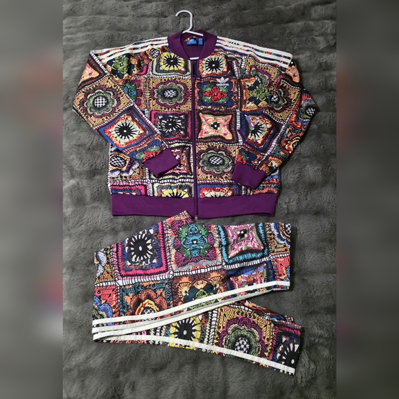 Adidas Farm Rio CROCHITA 2 Piece Set Women's Sz Medium - Picture 8 of 11